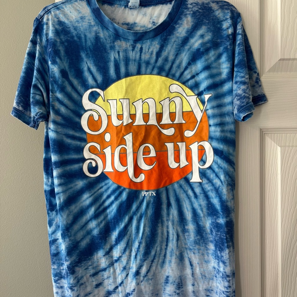 Vibrant Medium Tie-Dye 'Sunny Side Up' Tee